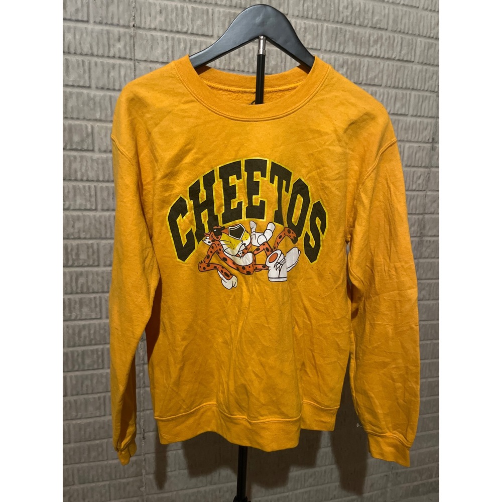 Cheetos Chester Cheetah‎ Graphic Sweatshirt Yellow Kids Small